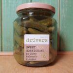 Sweet Cornichons in White Balsamic Vinegar 550g